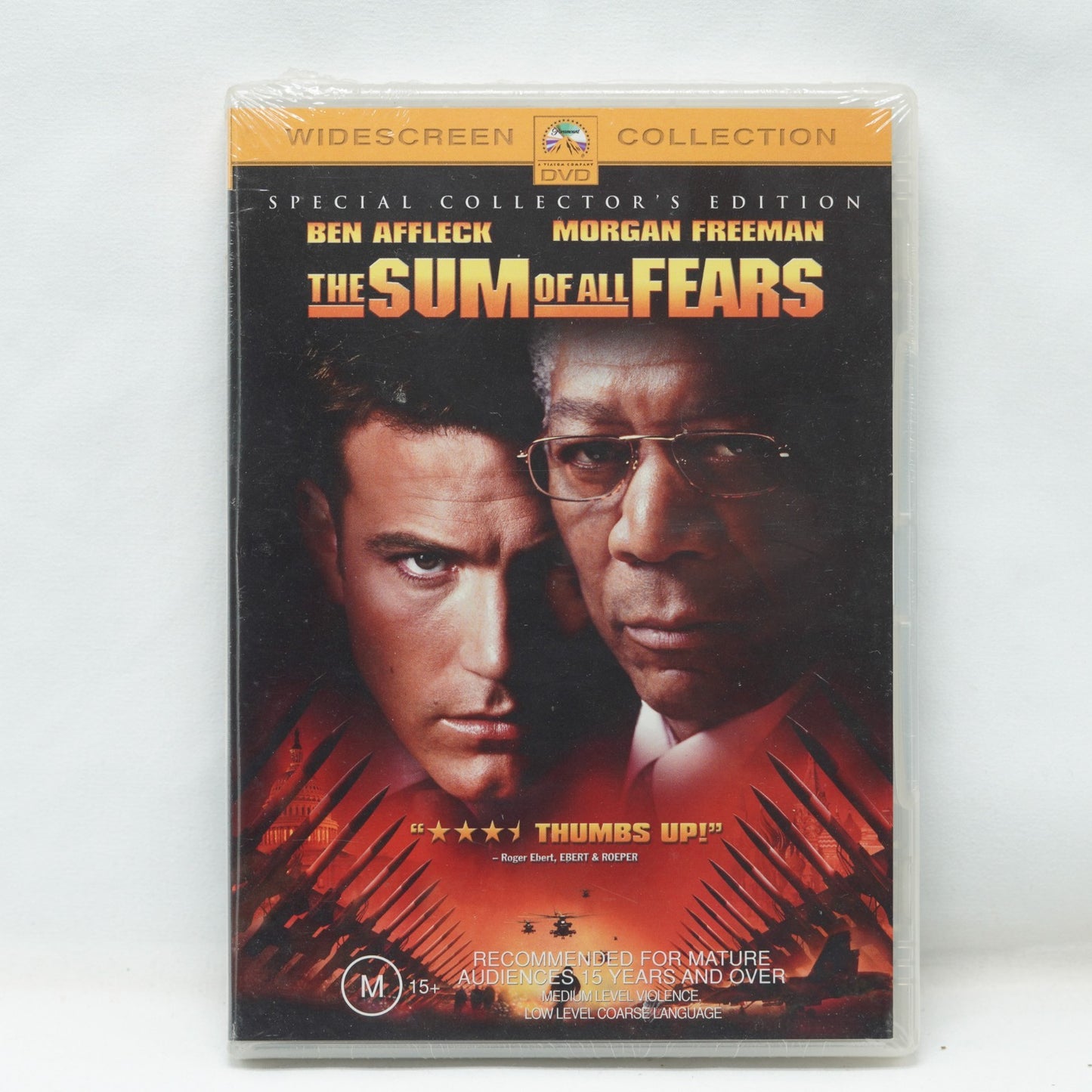 The Sum Of All Fears DVD Brand New Region 4 (PAL)