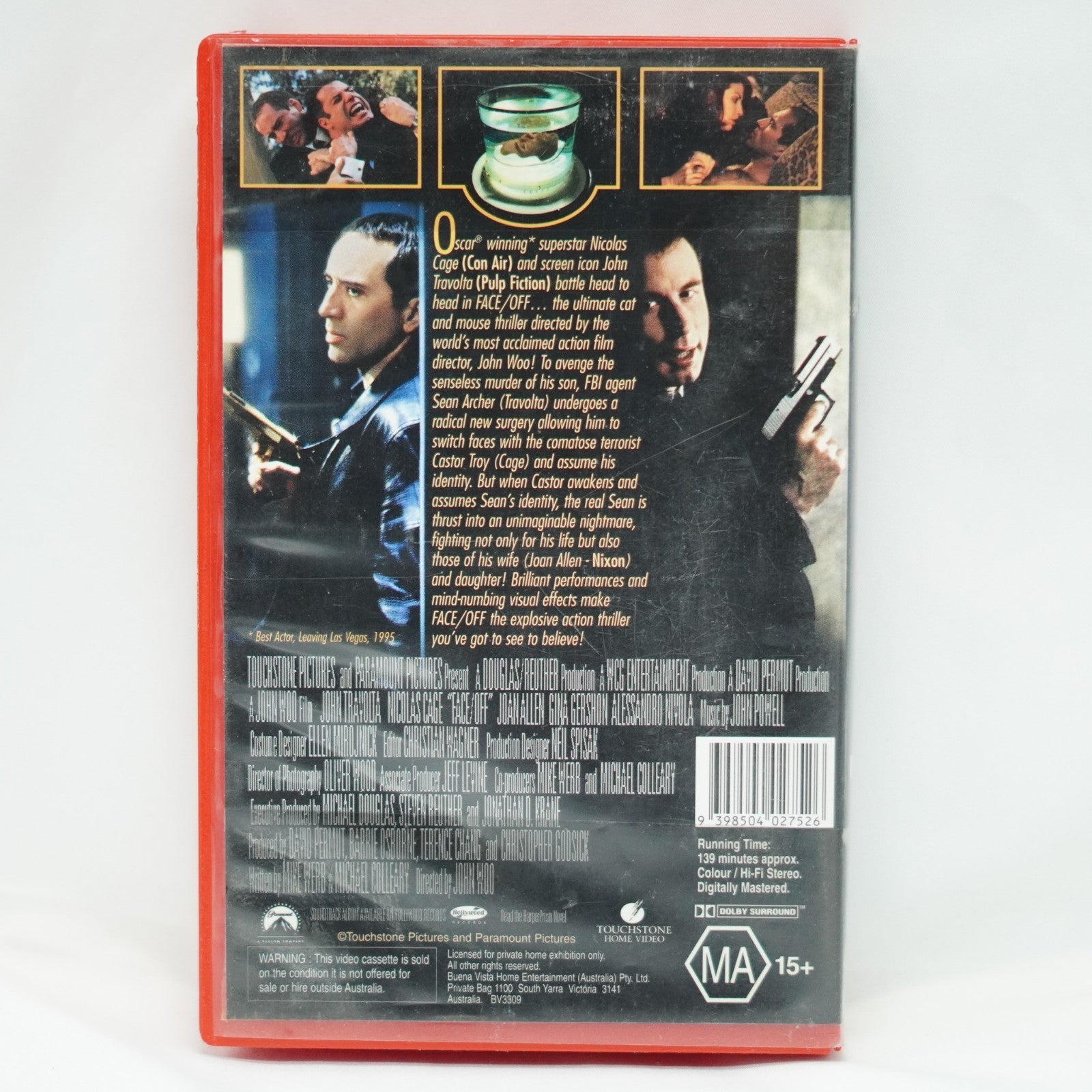Face Off - Big Box Ex Rental - VHS Tape