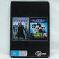 The Matrix & The Matrix Revisited DVD 2Disc Steelbook Region 4 Pal Widescreen.