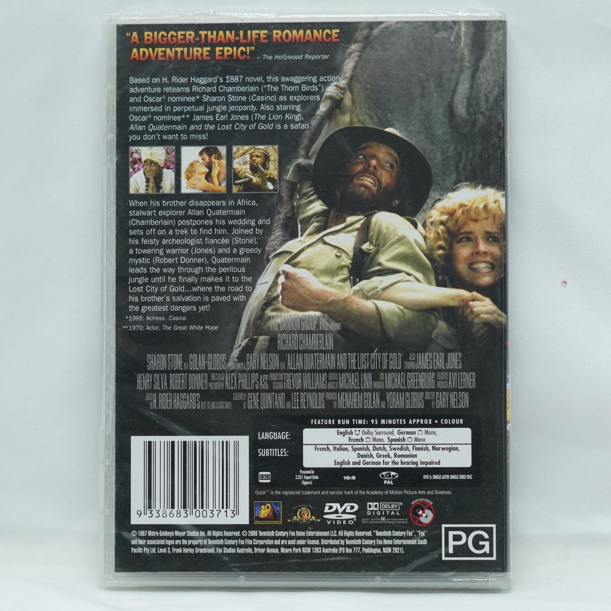 Allan Quartermain and the Lost City of Gold DVD