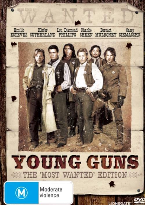Young Guns (DVD) - Region 4 (PAL) - Brand New