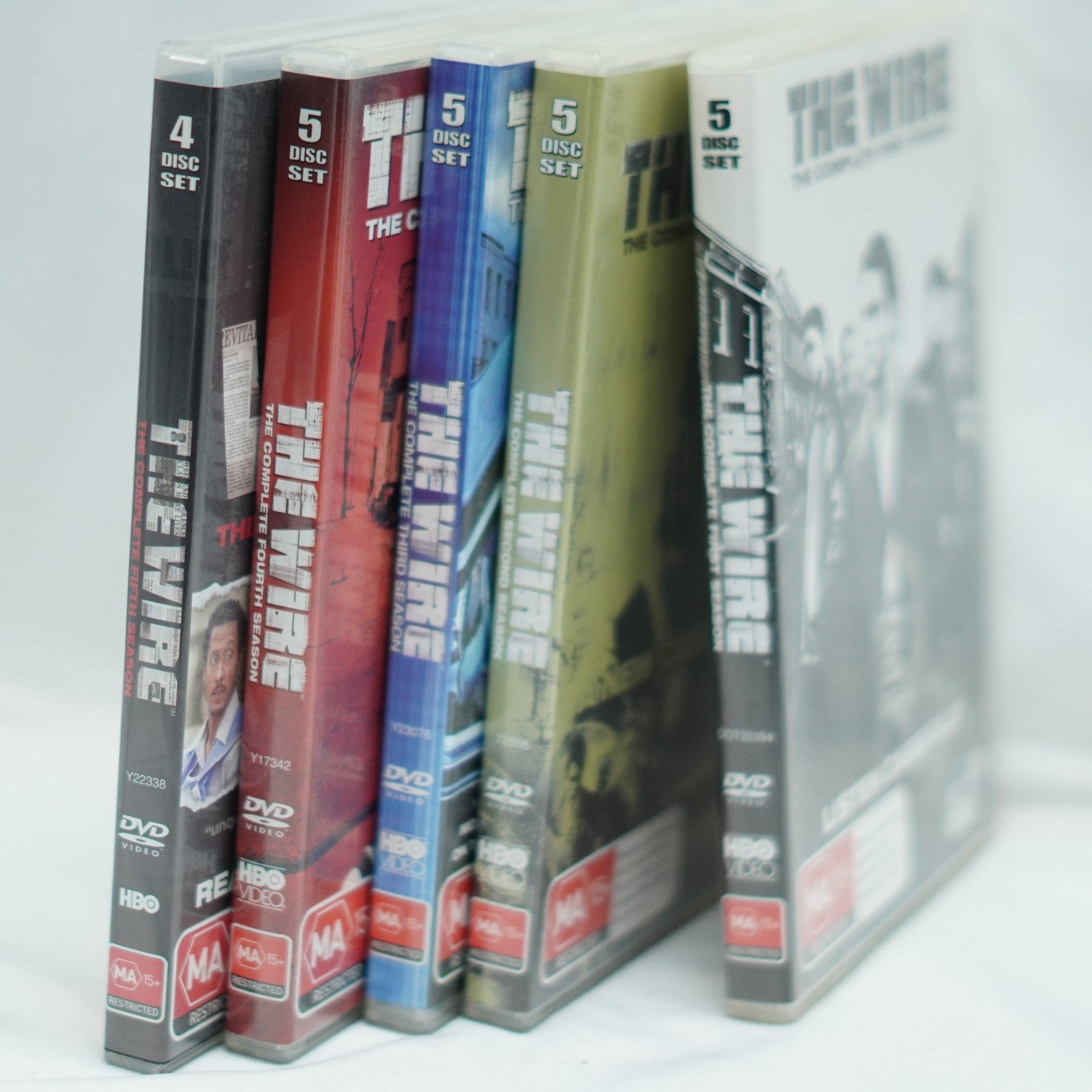 The Wire DVD Complete Collection Seasons 1 2 3 4 5 2010 Region 4