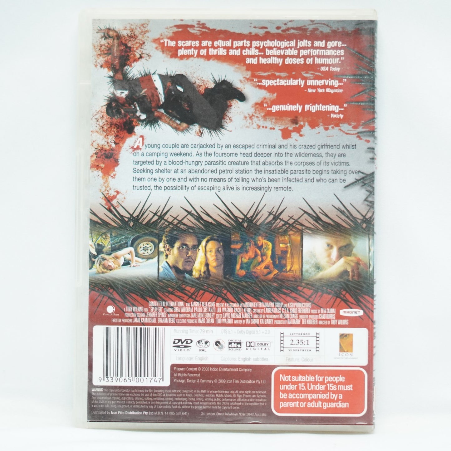 Splinter (DVD, 2008)  Used (Ex Rental)
