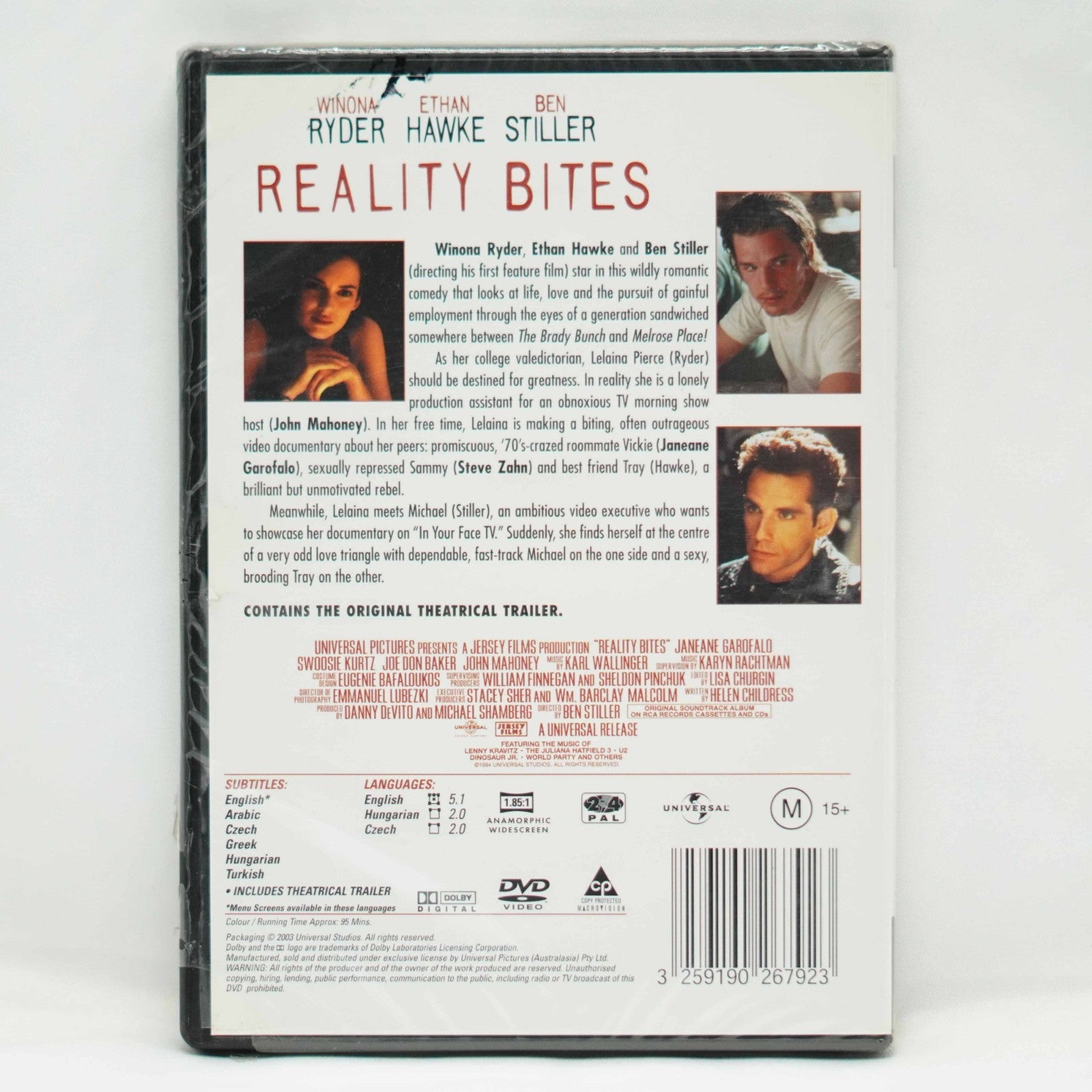 Reality Bites (1994) DVD Region 4