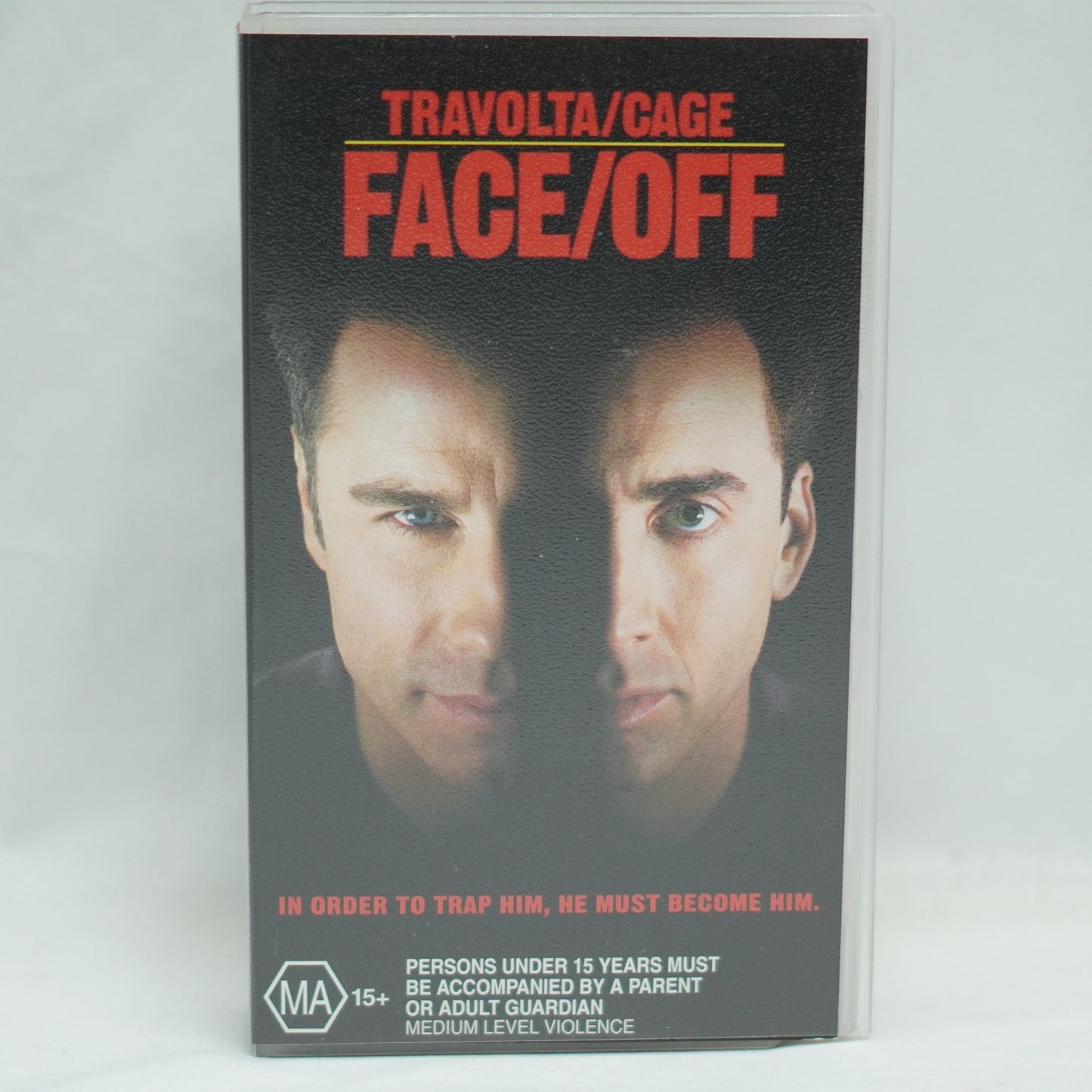 1997 FACE/OFF Australian VHS Video