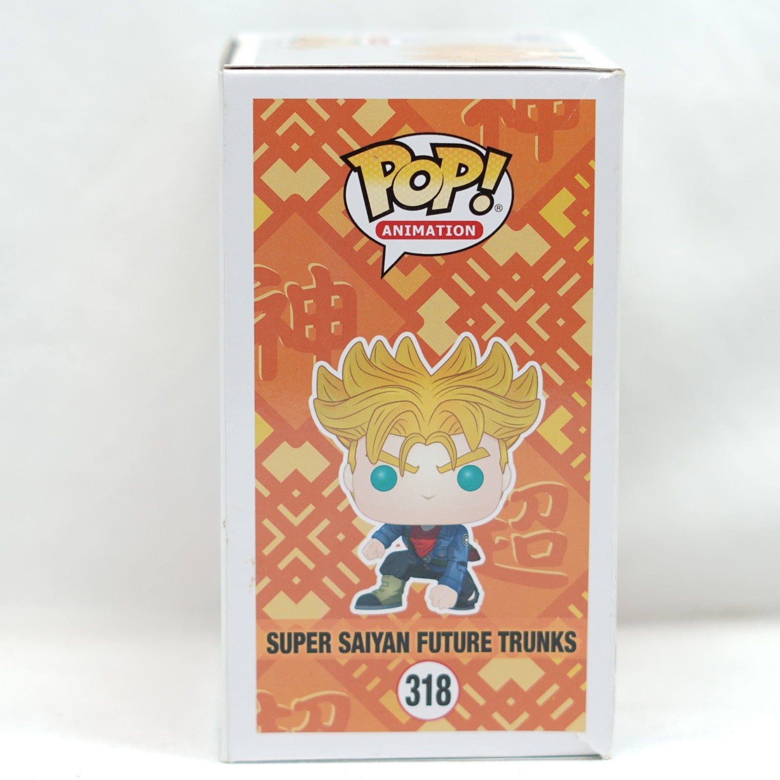 Pop Vinyl Figure  Pop Animation  Dragon Ball Z  Super Saiyan Future Trunks # 318