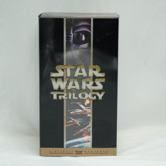 Star Wars Trilogy VHS Video Tape Box Set Digitally Mastered
