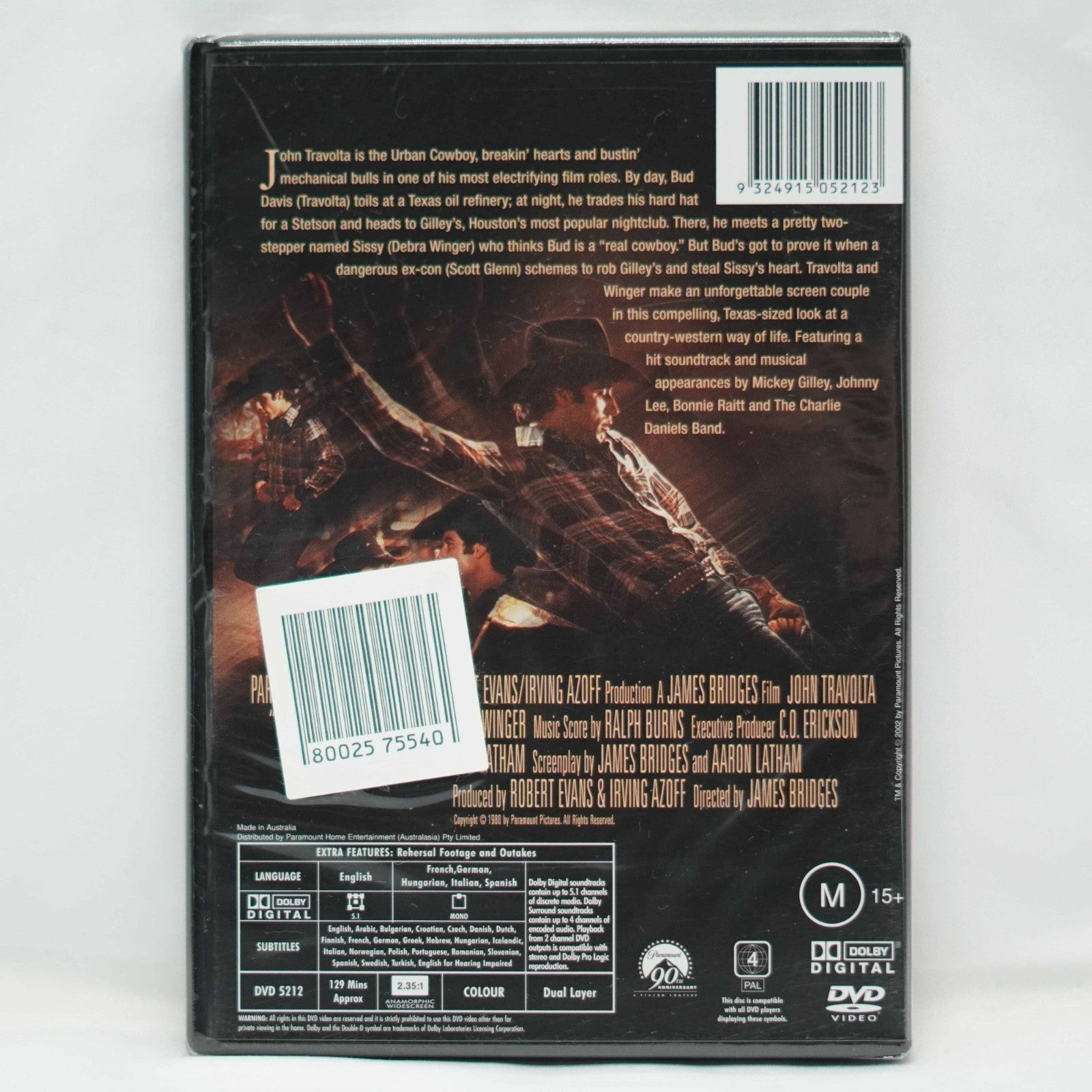 Urban Cowboy DVD (Brand New)