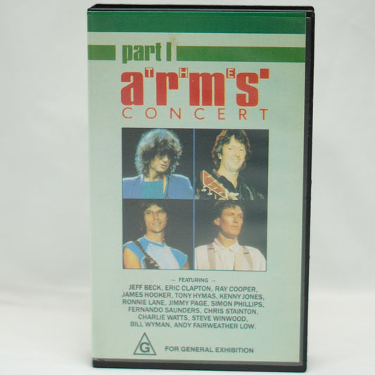 THE ARMS CONCERT - PART 1 - 1983  VHS