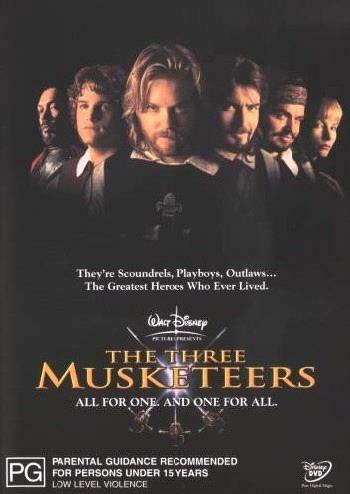 Three Musketeers, the (DVD, 1993) Region 4