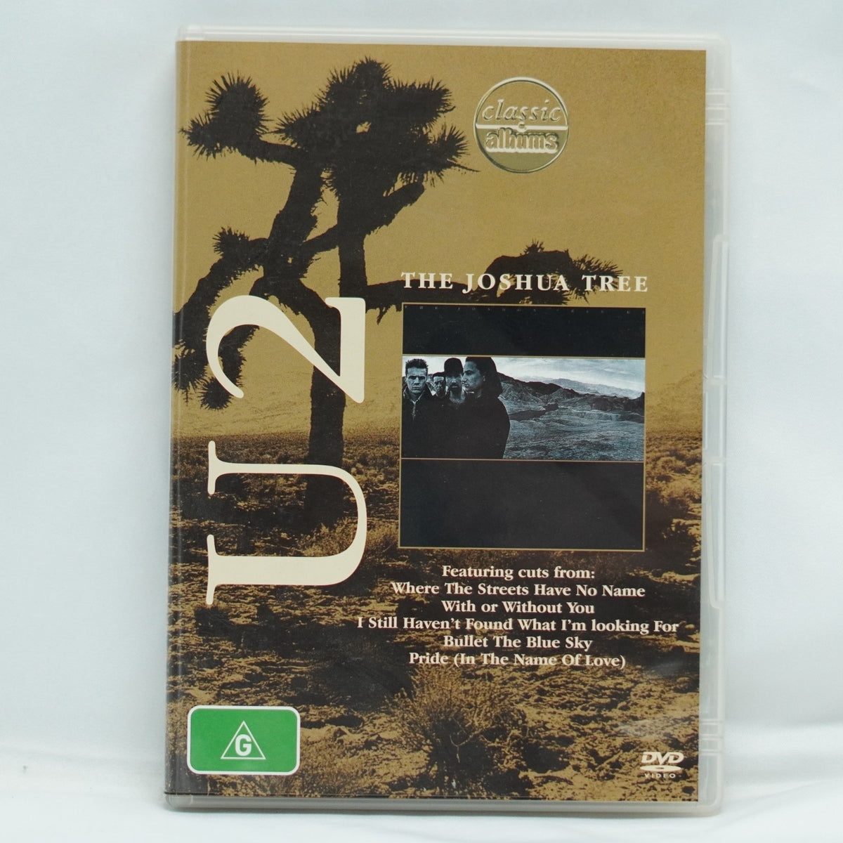 U2 - Joshua Tree DVD (Region 4, 2006)