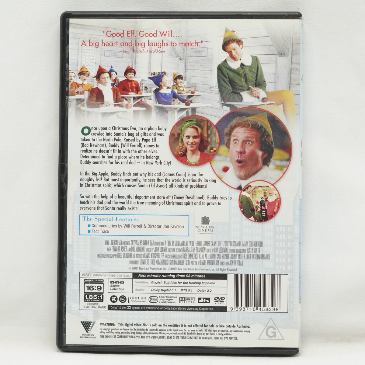 Elf (DVD, 2003) Region 4