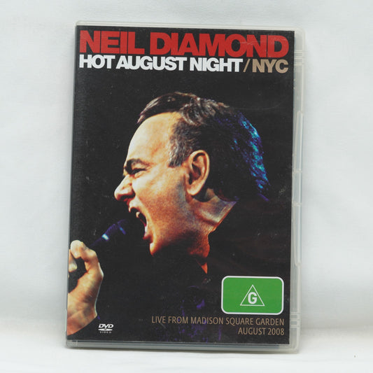 Neil Diamond-Hot August Night / NYC (DVD, 2009)