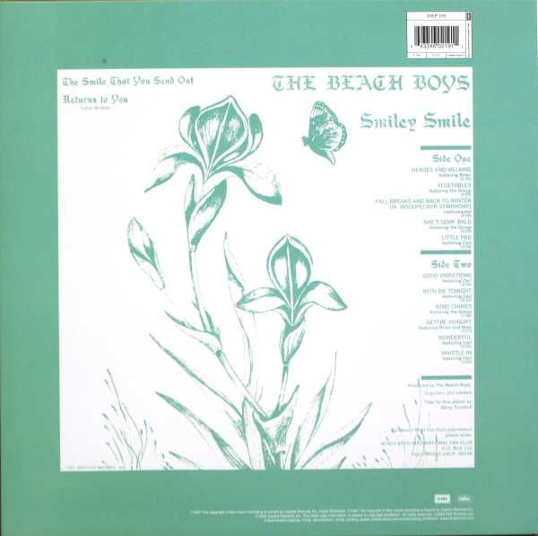 The Beach Boys : Smiley Smile (LP, Album, Ltd, RE, 180)