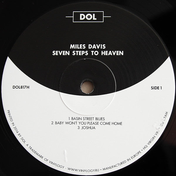 Miles Davis : Seven Steps To Heaven (LP, Album, RE, 180)