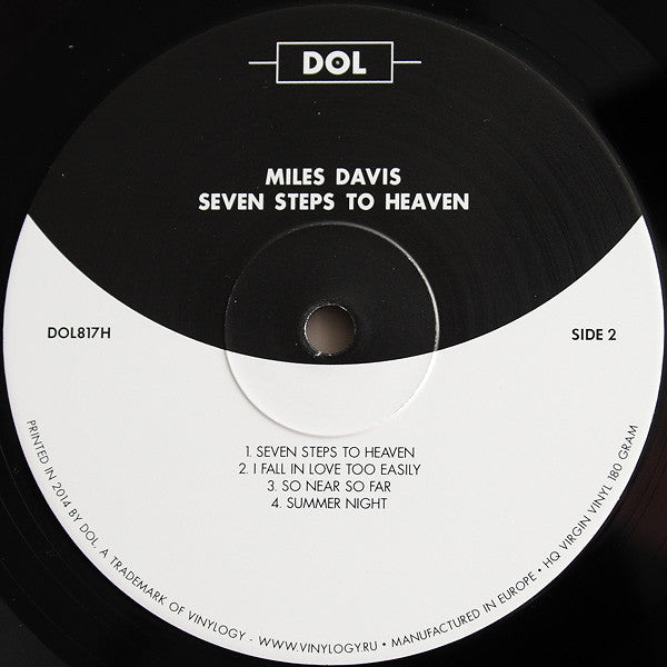 Miles Davis : Seven Steps To Heaven (LP, Album, RE, 180)