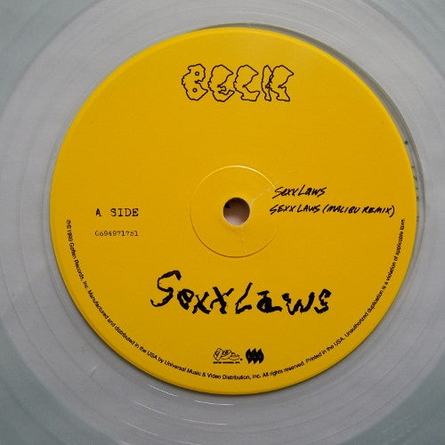 Beck : Sexx Laws (12", Cle)