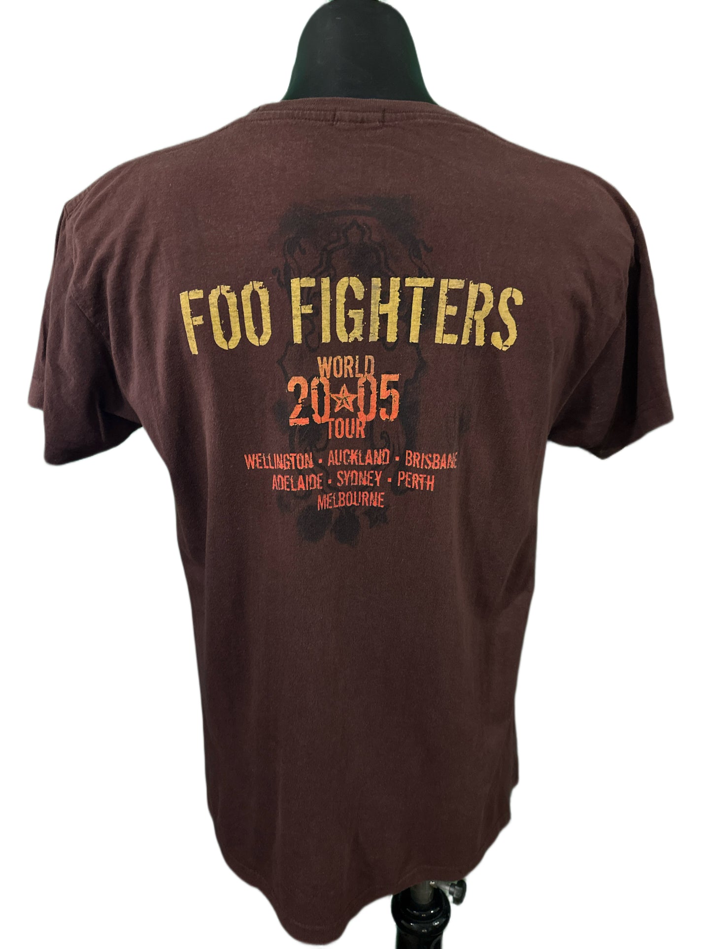 Foo Fighters 2005 Australian Tour T-shirt