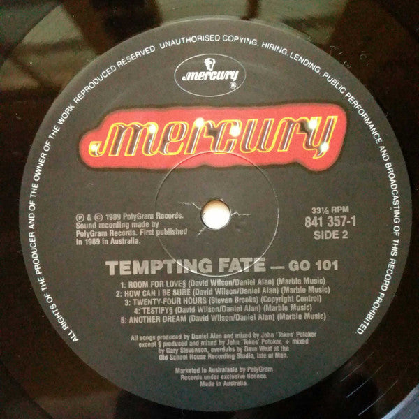 Go 101 : Tempting Fate (LP, Album)