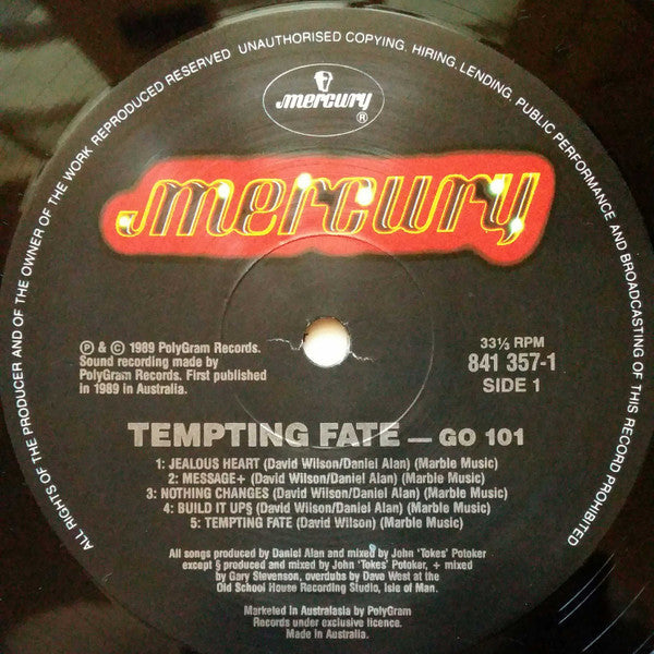 Go 101 : Tempting Fate (LP, Album)