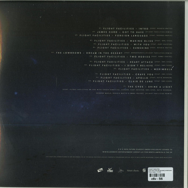 Flight Facilities With The Melbourne Symphony Orchestra : Live With The Melbourne Symphony Orchestra (3xLP)