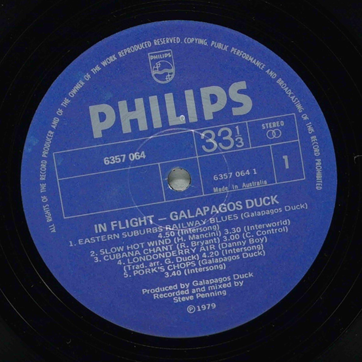 The Galapagos Duck ‎– In Flight