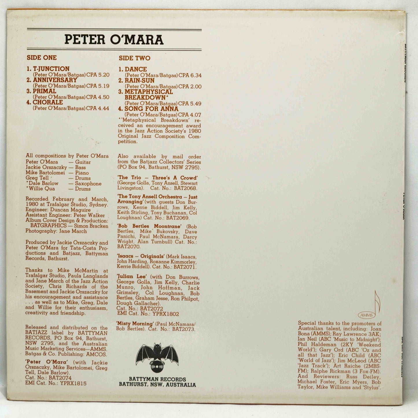 Peter O'Mara- Peter O'Mara