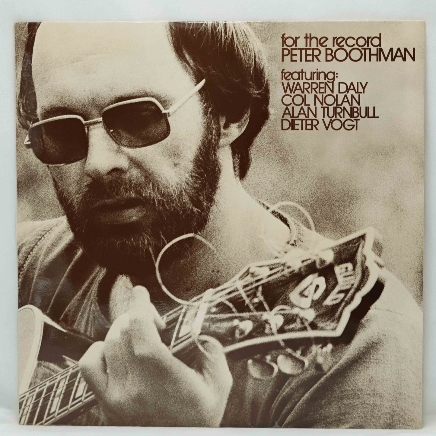 Peter Boothman – For The Record
