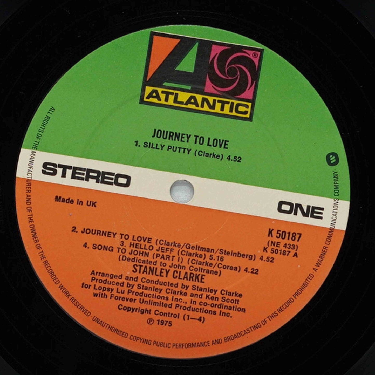 Stanley Clarke ‎– Journey To Love