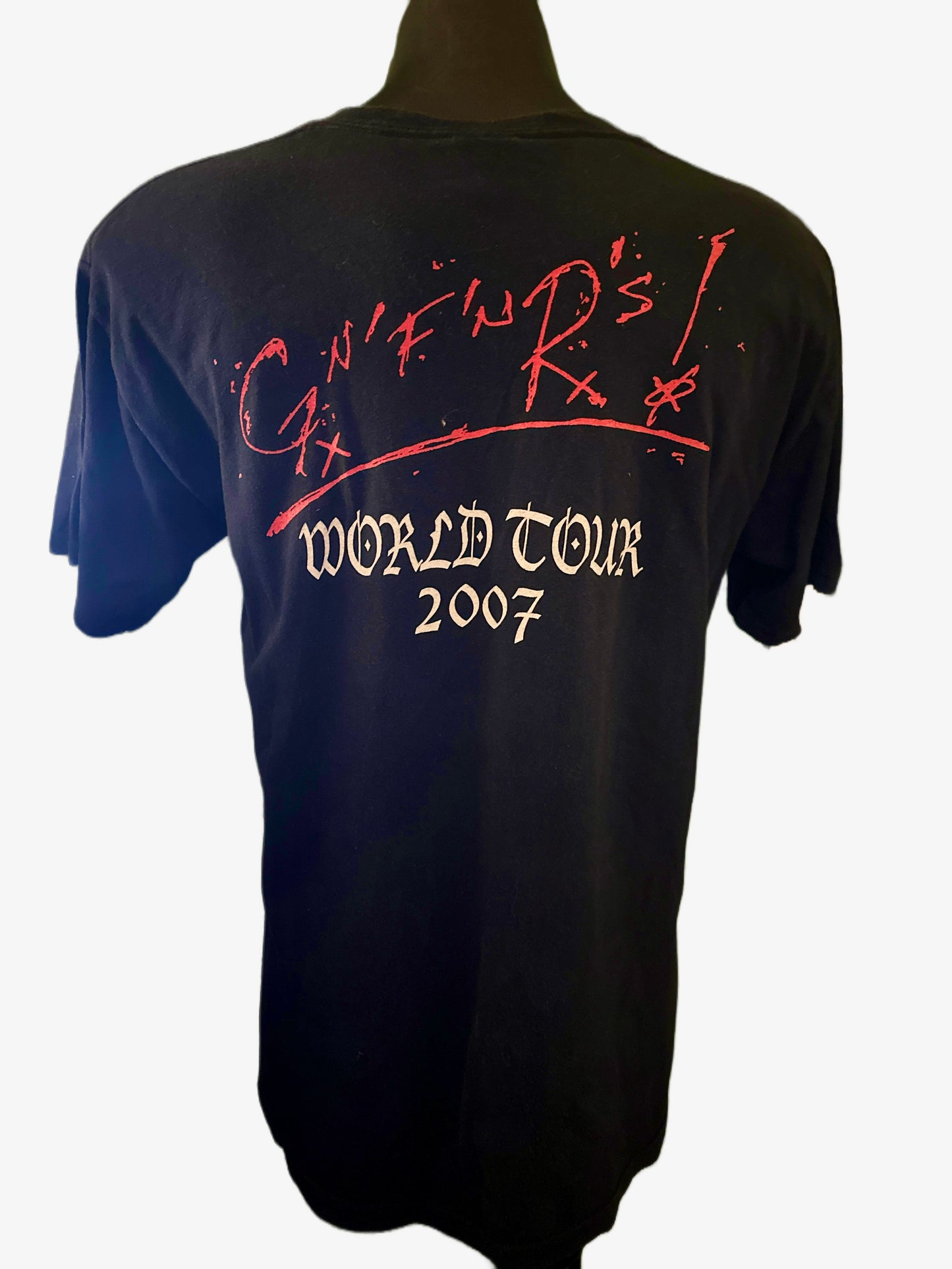 Guns N Roses 2007 Australia World Tour Shirt Mens Size M