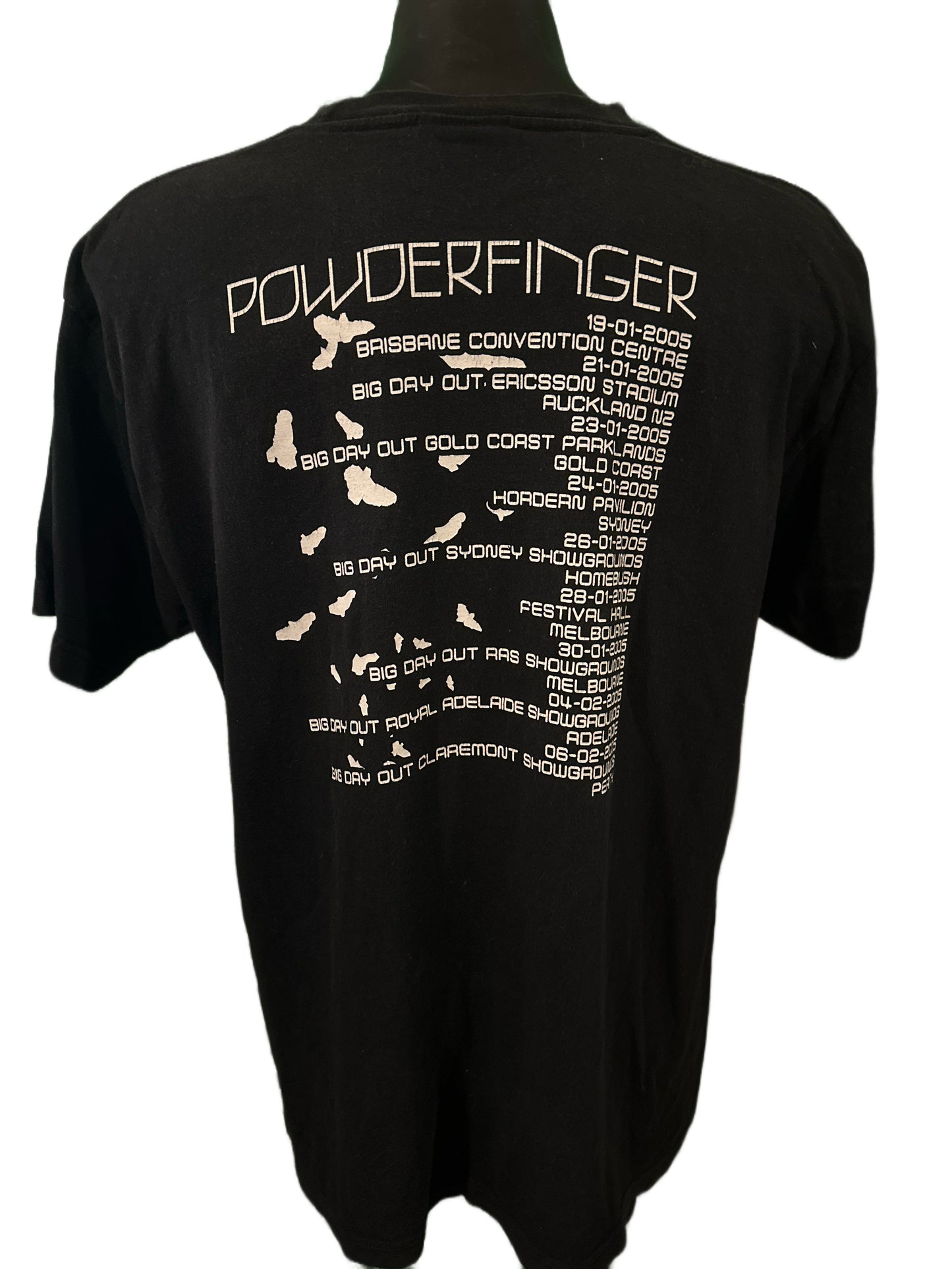 Powderfinger 2005 Australian Tour T-Shirt