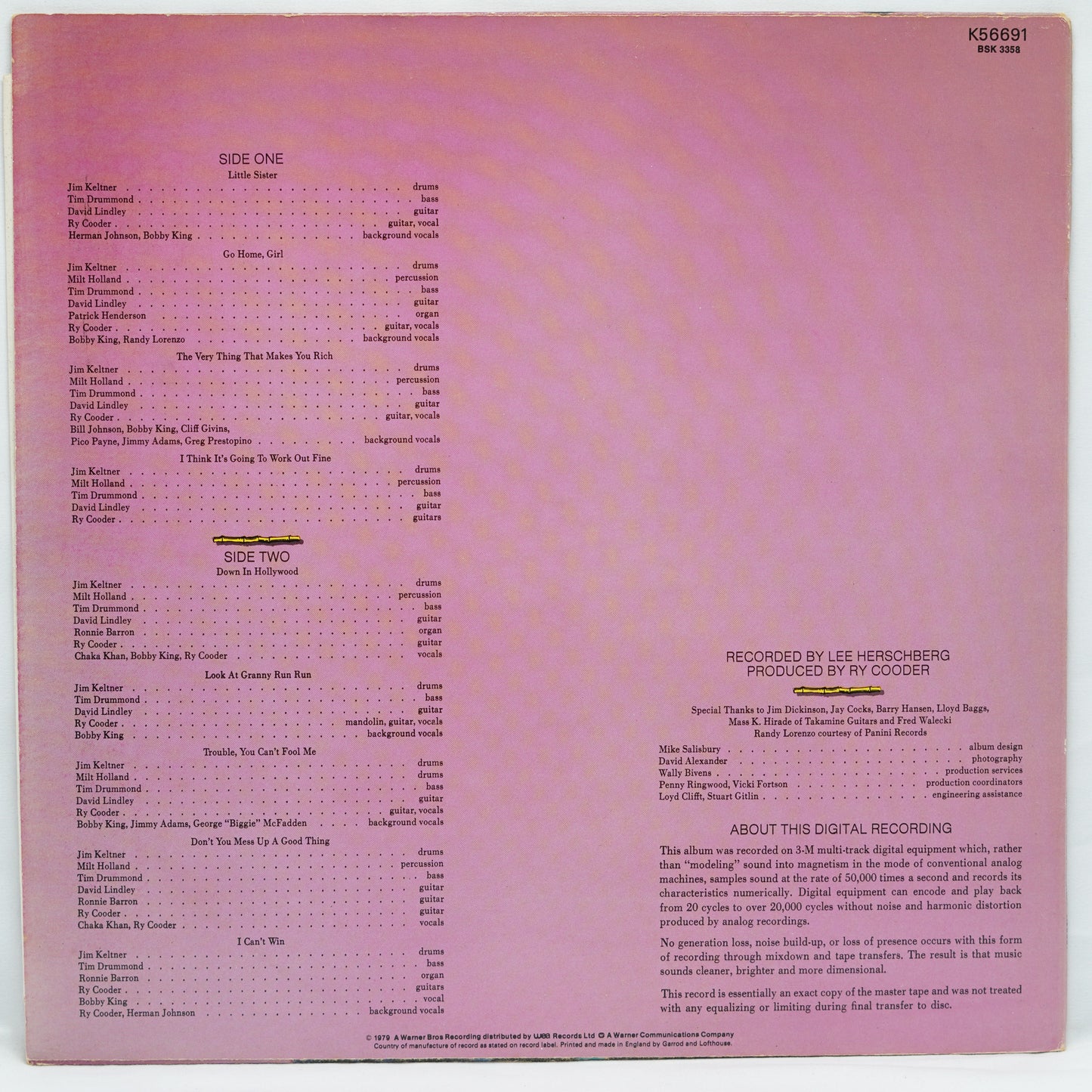 Ry Cooder – Bop Till You Drop