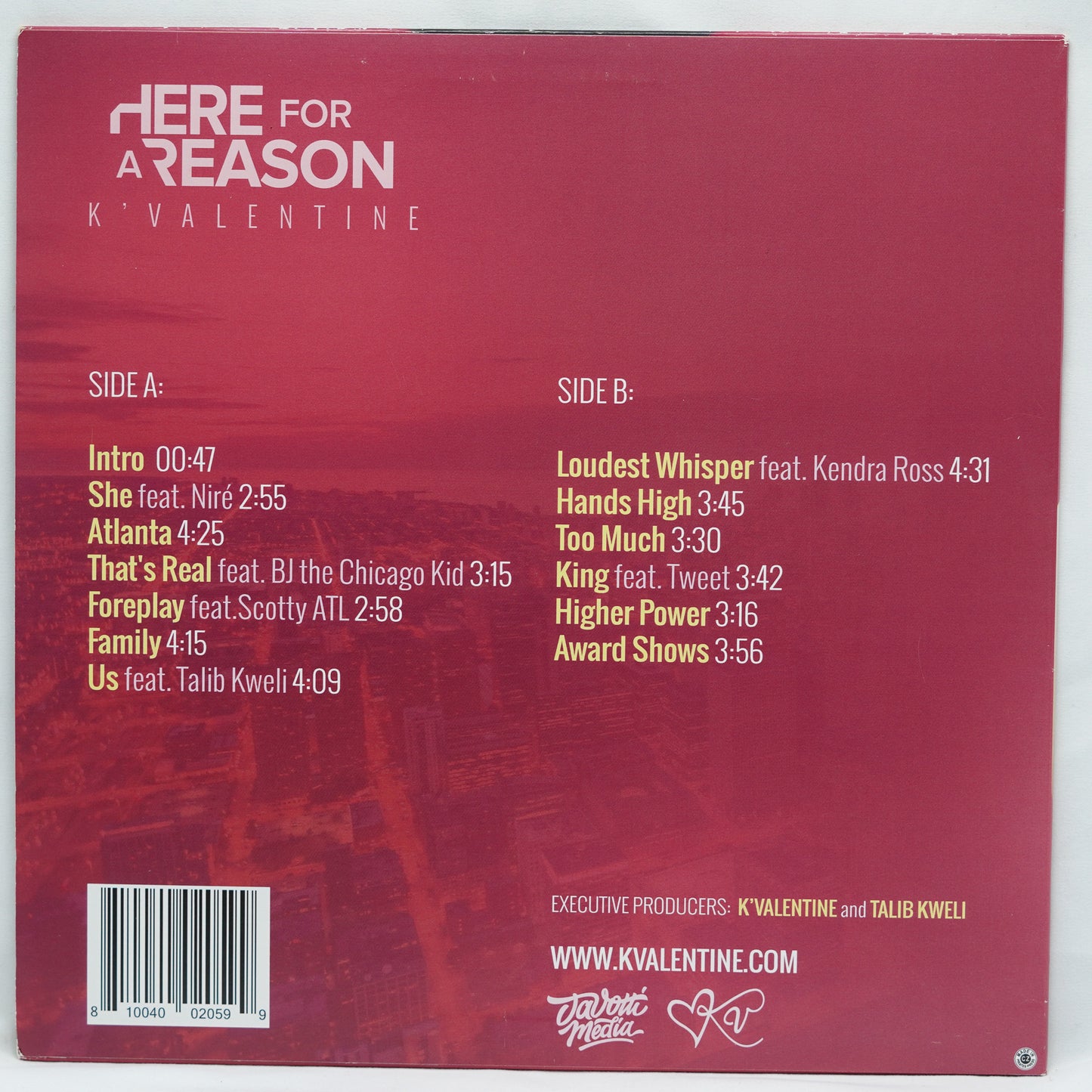 K'Valentine ‎– Here For A Reason