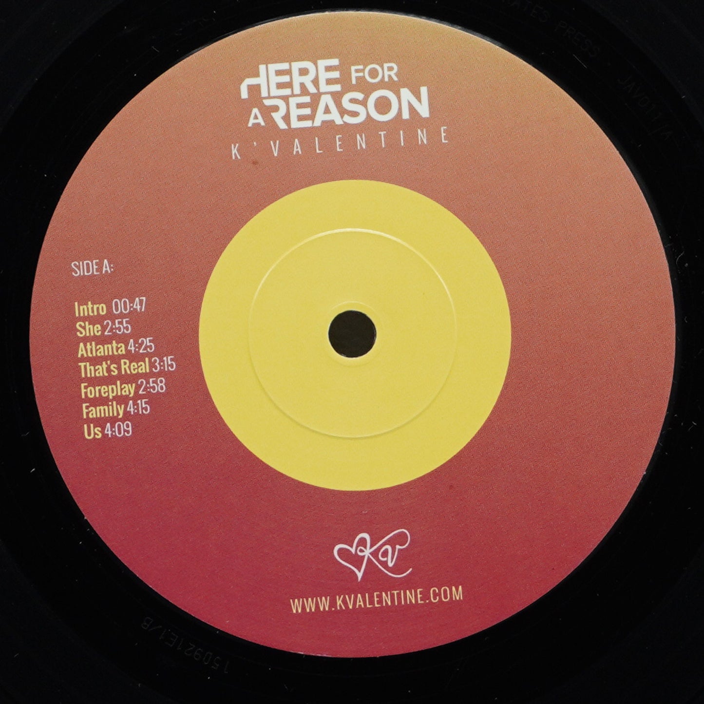 K'Valentine ‎– Here For A Reason