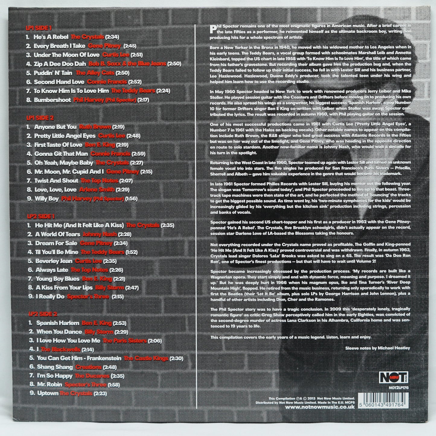 Phil Spector ‎– The Anthology '59-'62
