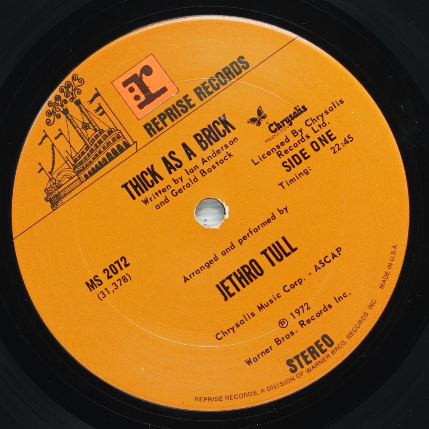 Jethro Tull – Thick As A Brick