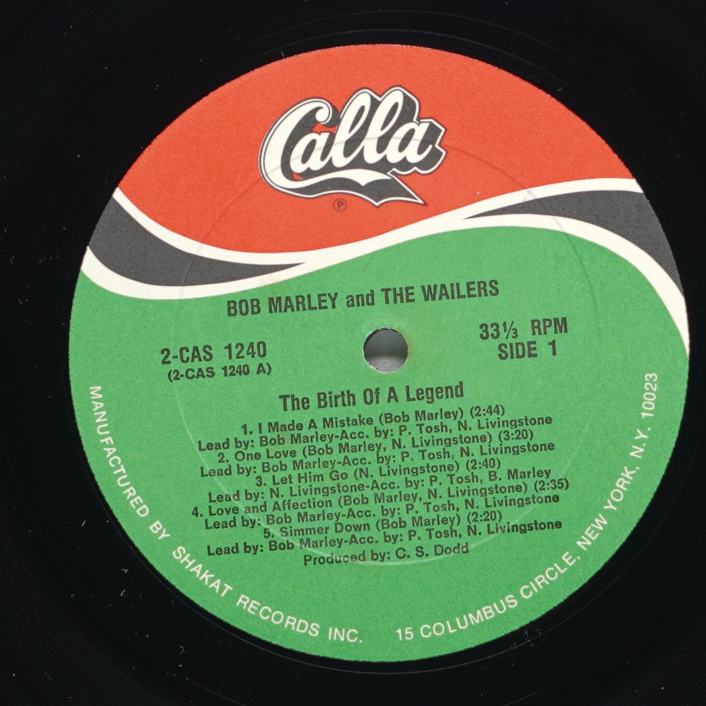 Bob Marley & The Wailers – The Birth Of A Legend