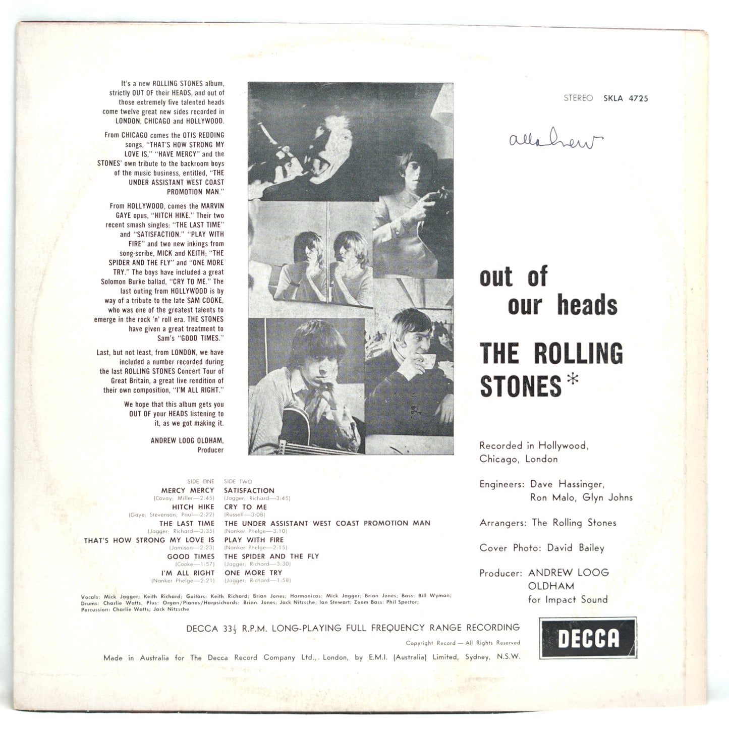 The Rolling Stones – Out Of Our Heads