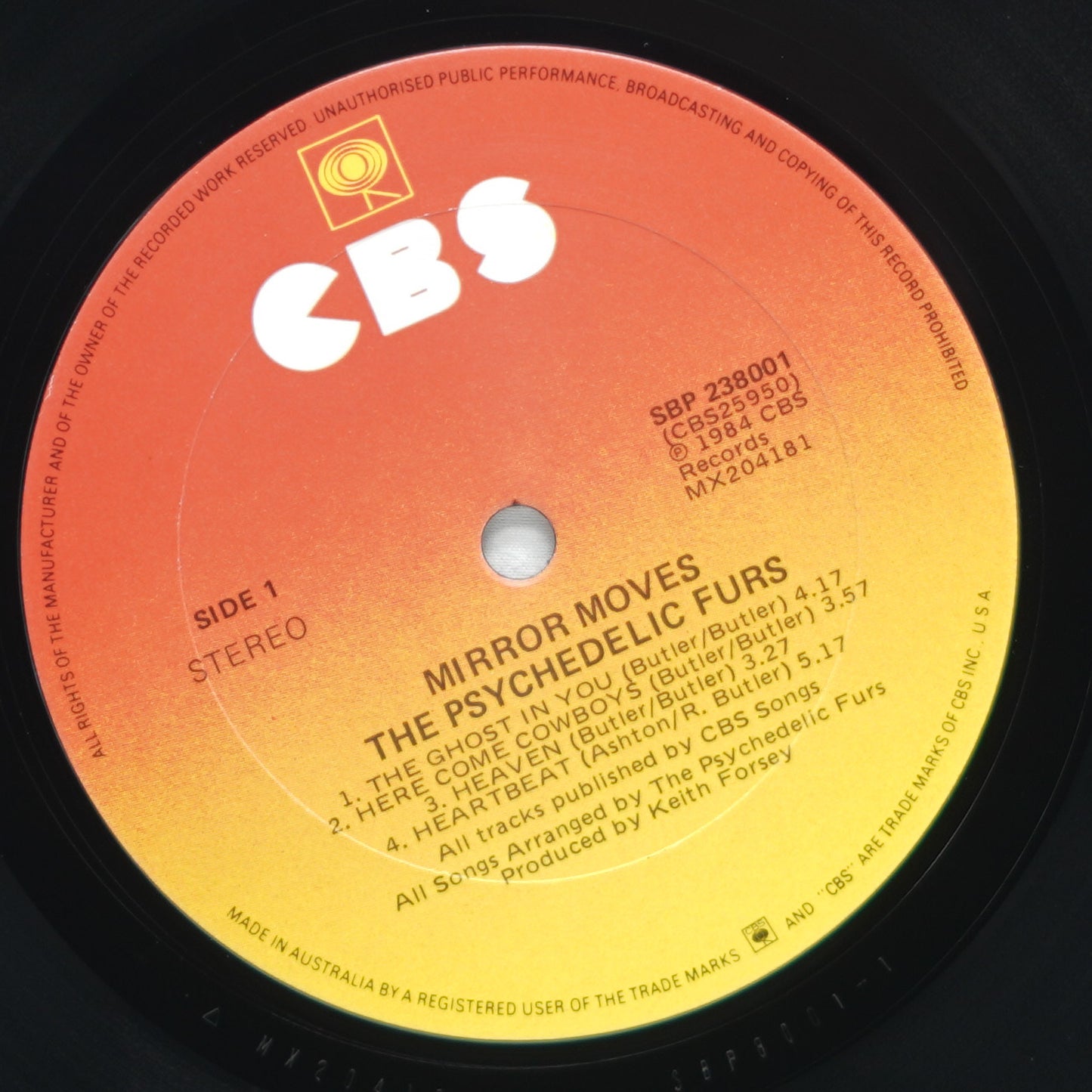 The Psychedelic Furs – Mirror Moves