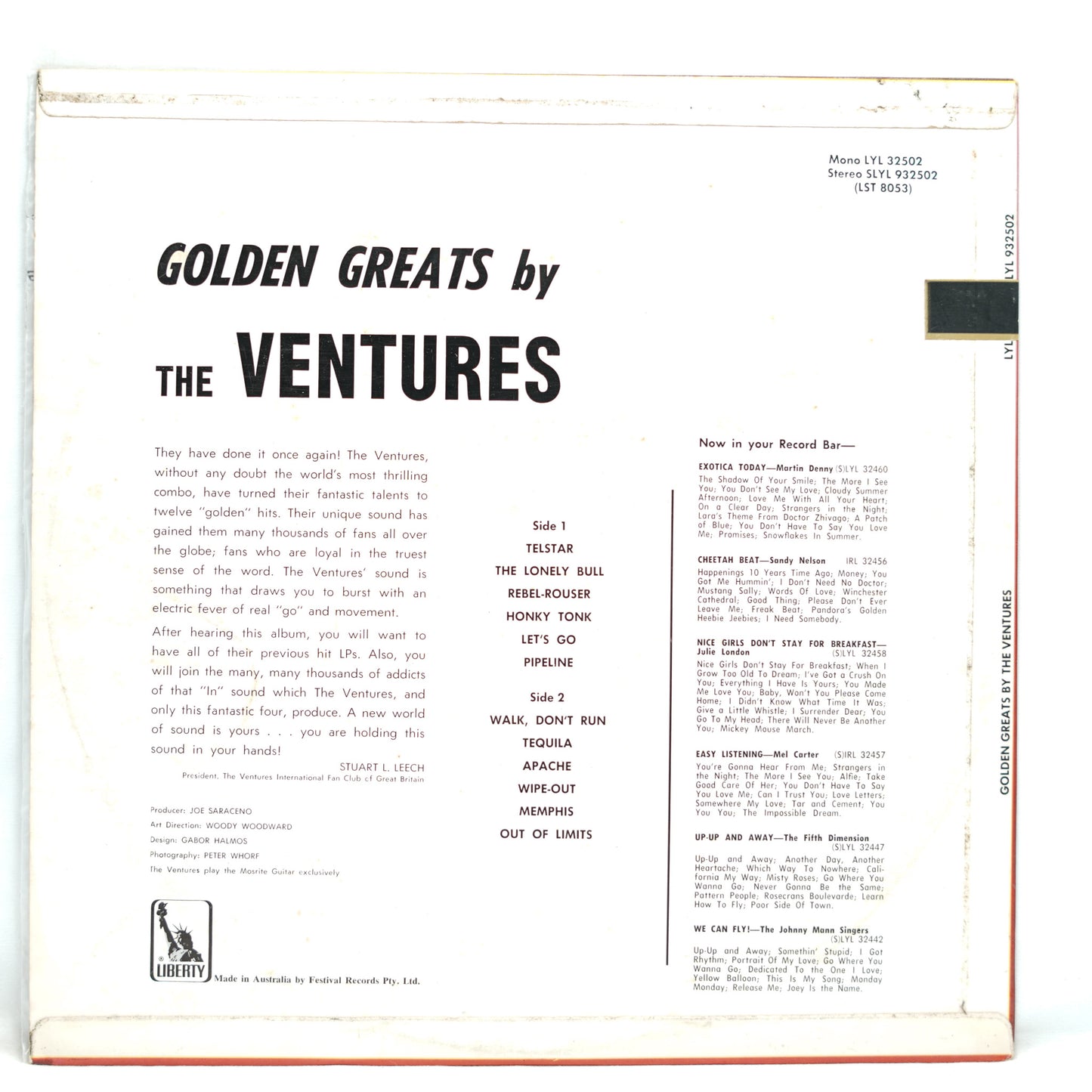 The Ventures – Golden Greats By The Ventures