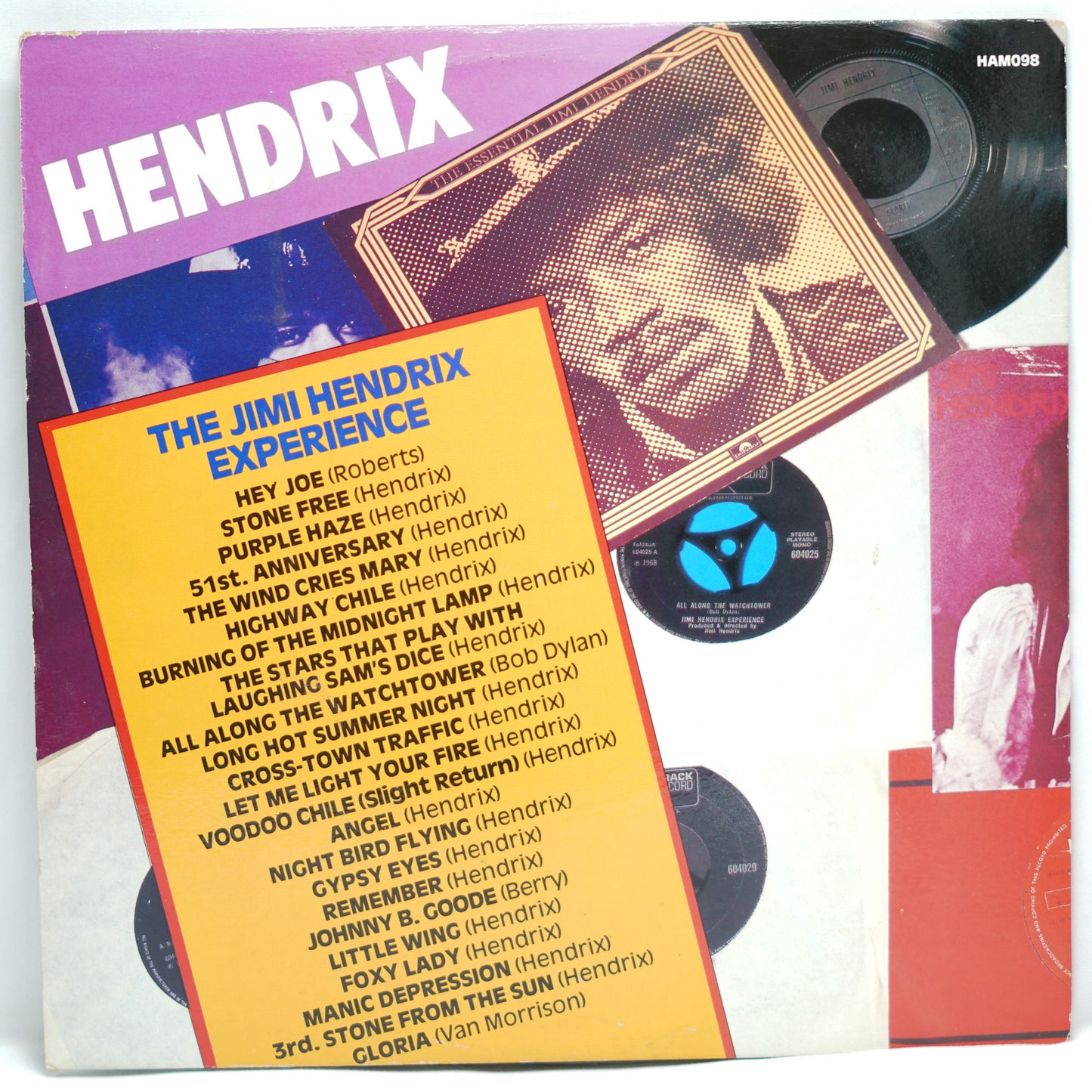 Jimi Hendrix ‎– The Jimi Hendrix Experience