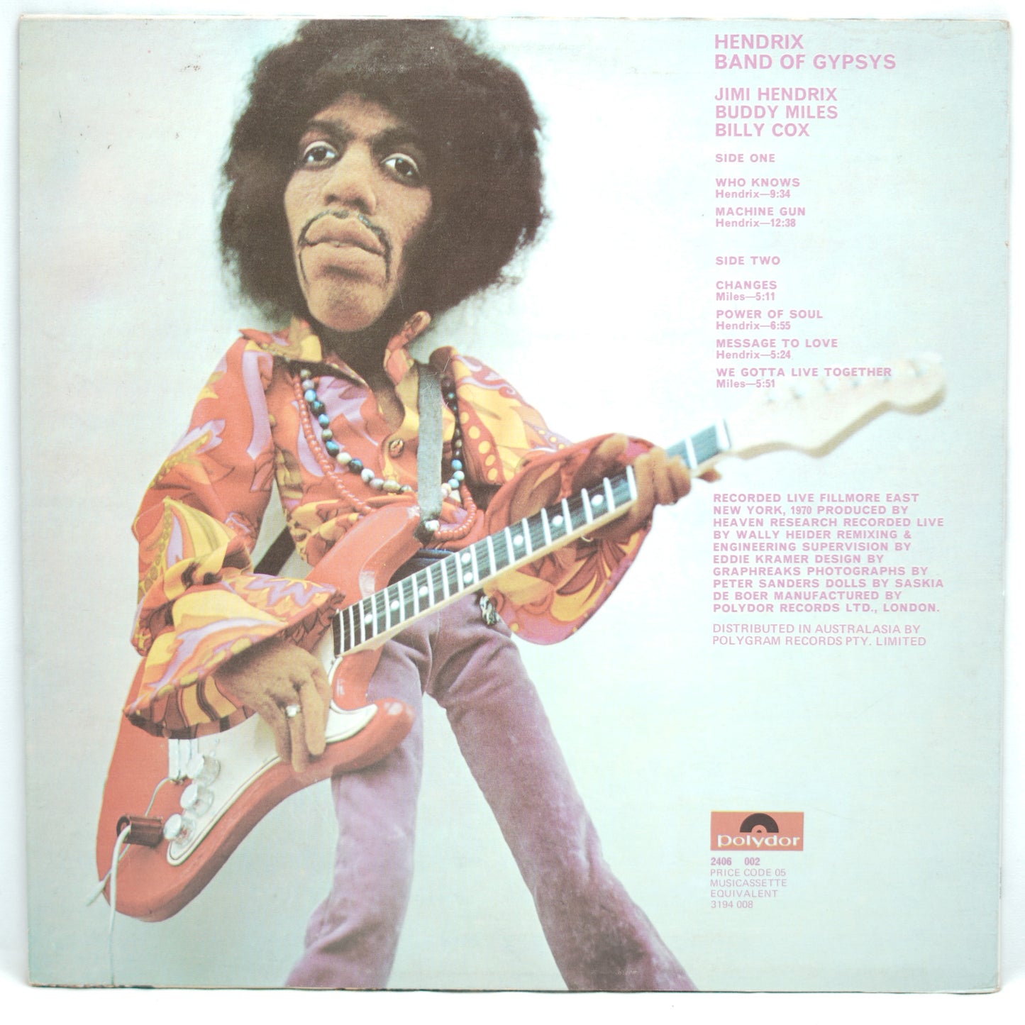 Hendrix – Band Of Gypsys