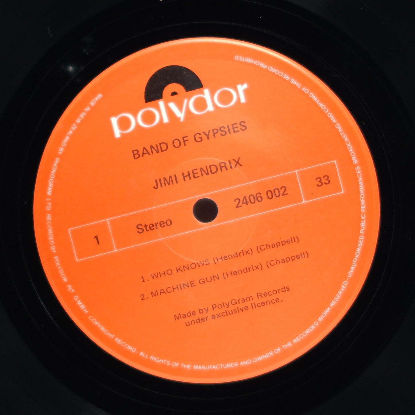Hendrix – Band Of Gypsys