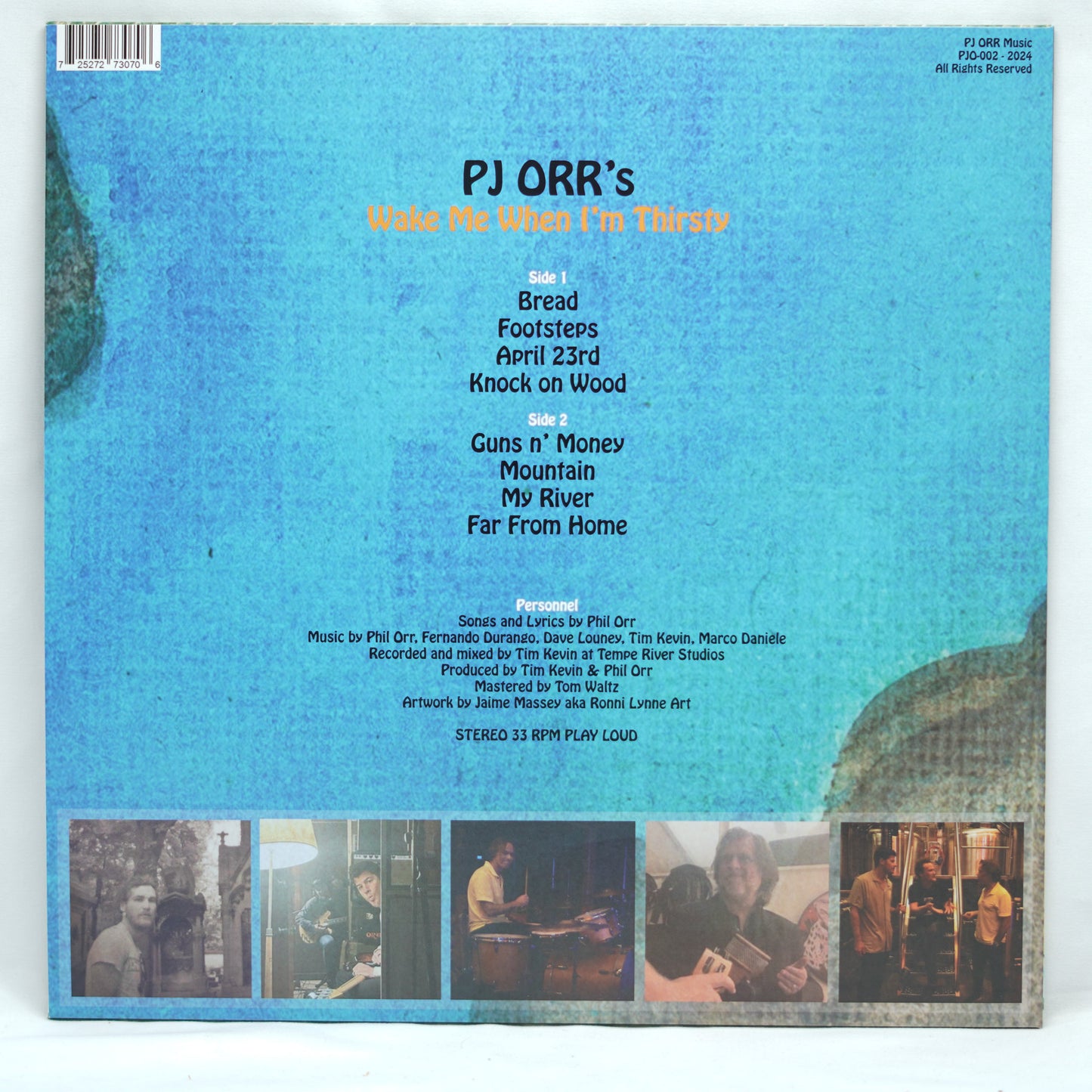 PJ Orr - Wake Me When I'm Thirsty