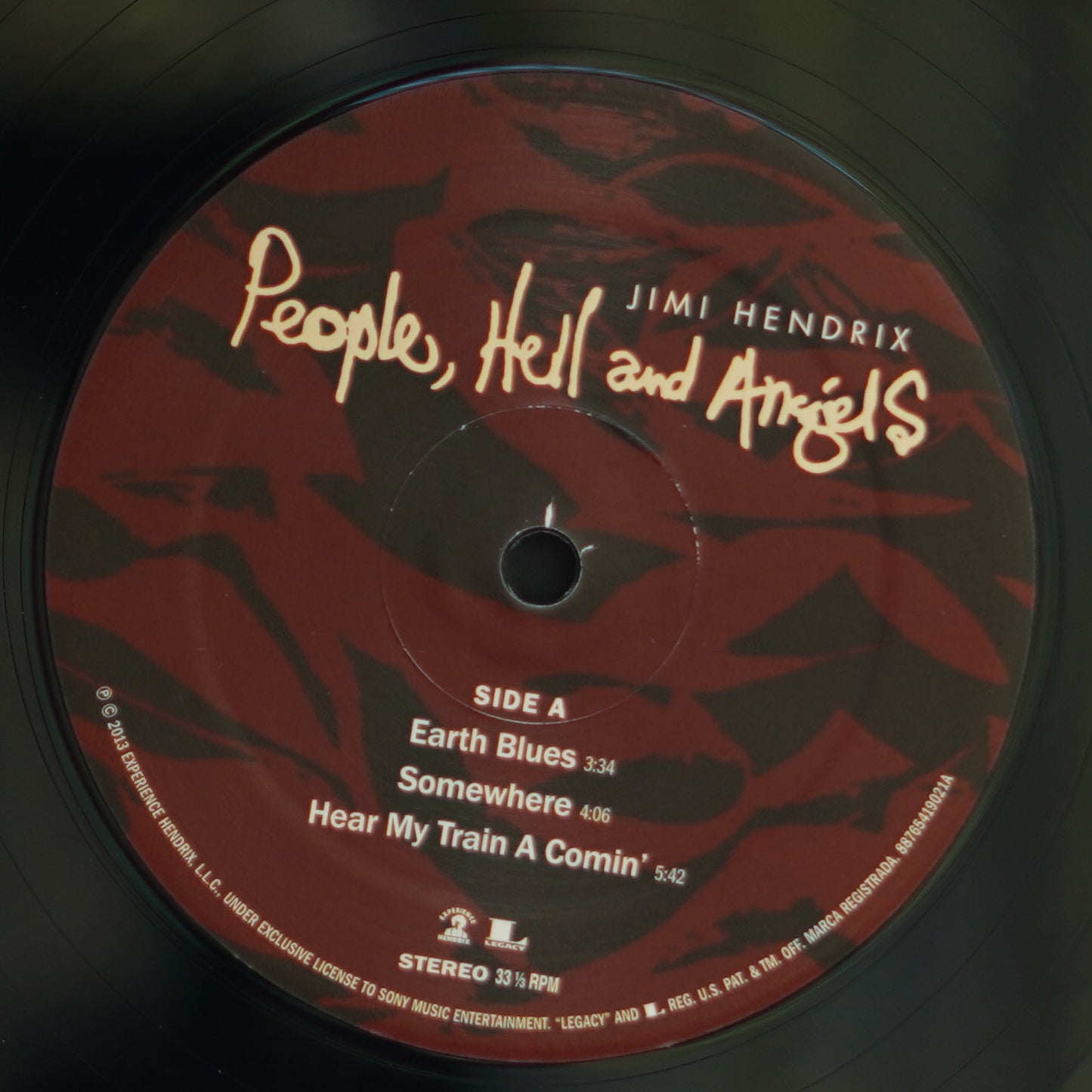 Jimi Hendrix ‎– People, Hell And Angels