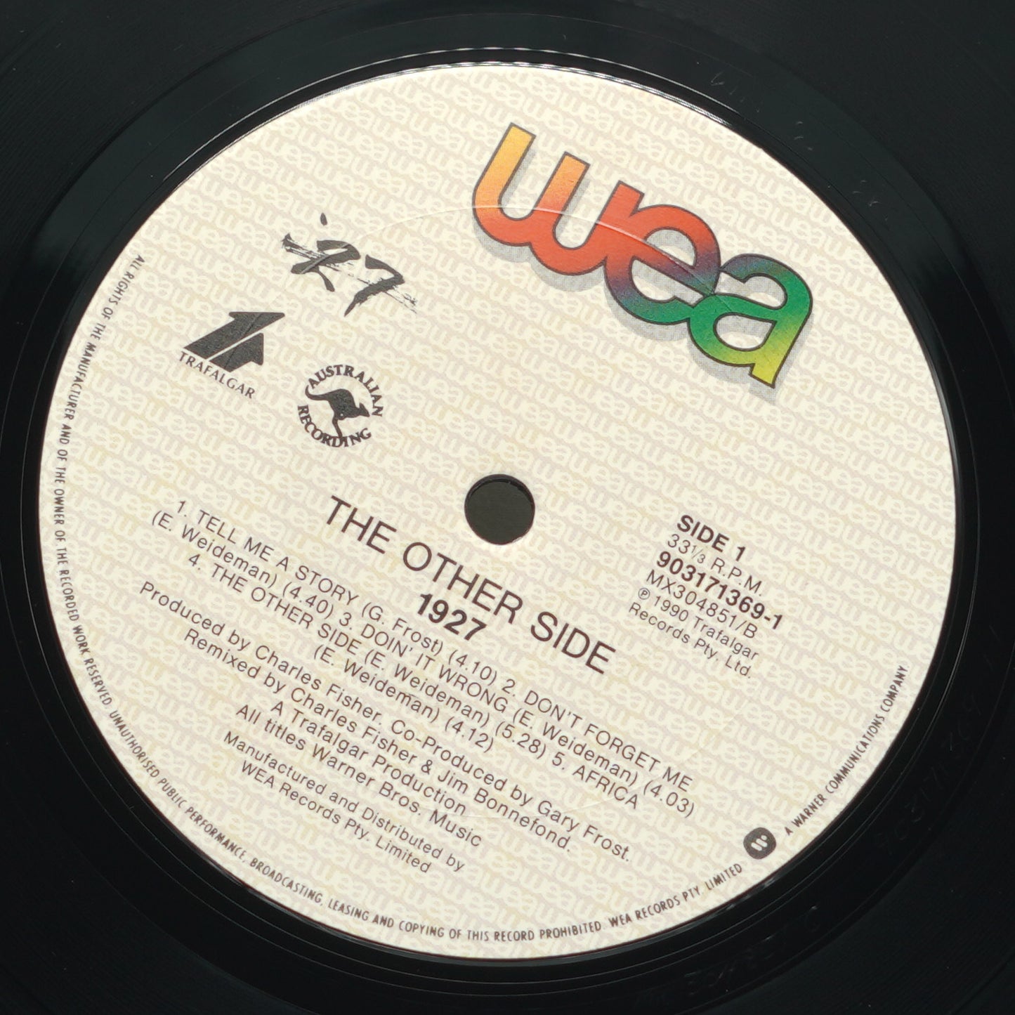 Nineteen 27 ‎– The Other Side