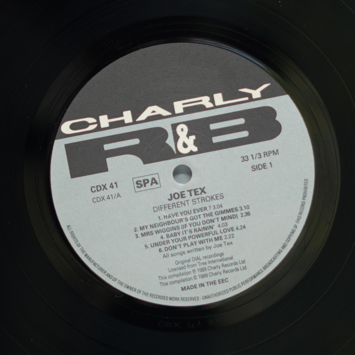 Joe Tex ‎– Different Strokes