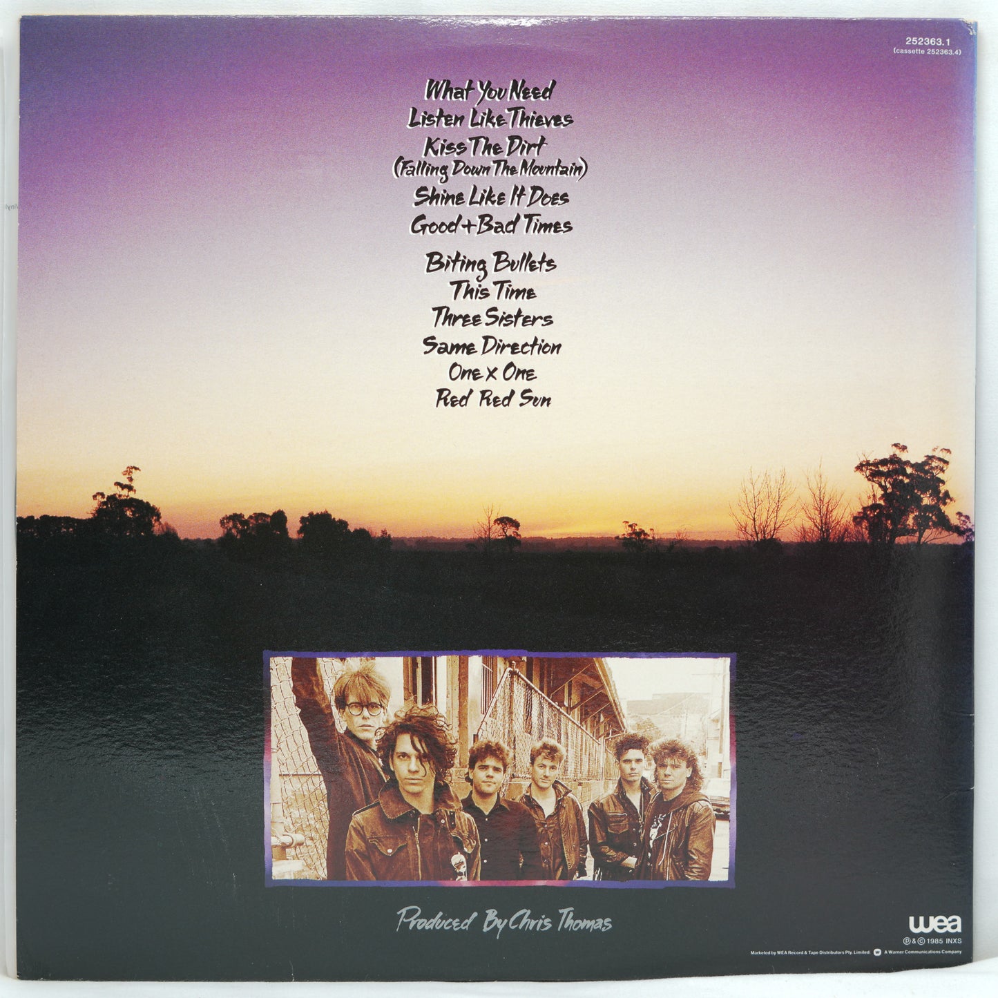 INXS ‎– Listen Like Thieves