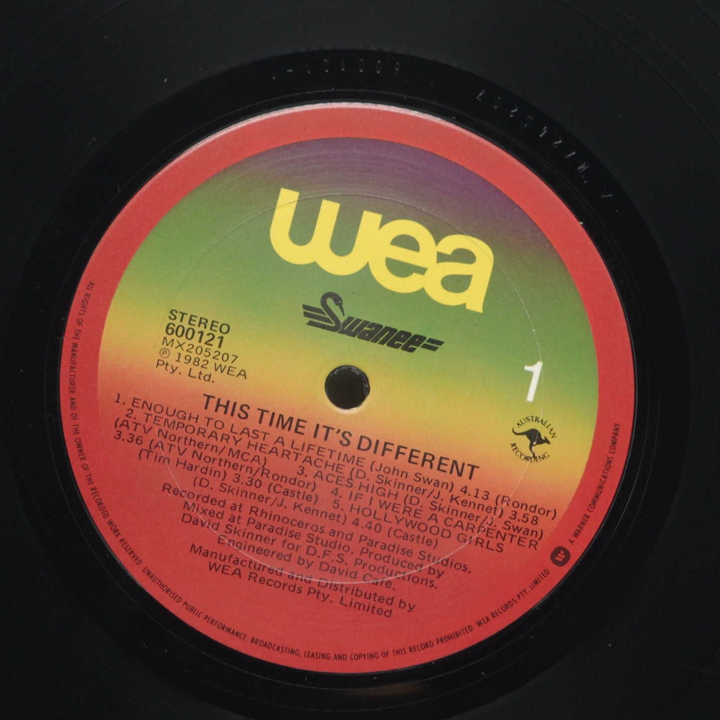 Swanee ‎– This Time It's Different