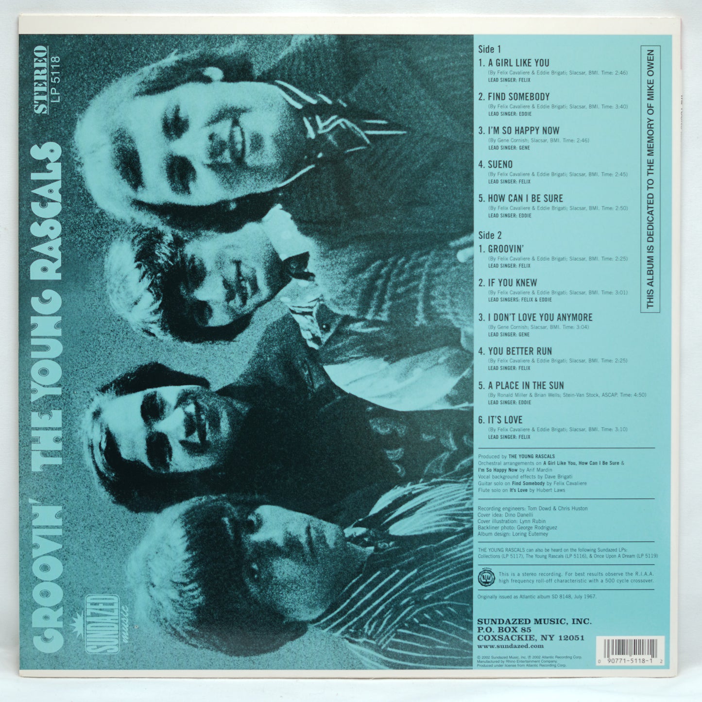 The Young Rascals – Groovin'
